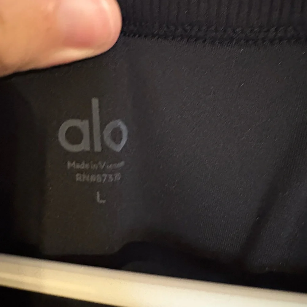 ALO Yoga Black Mini Dress